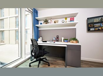 Roomgo UK - 7th Floor Studio at Vita Strawberry Place, Newcastle upon Tyne - £1,400 pcm