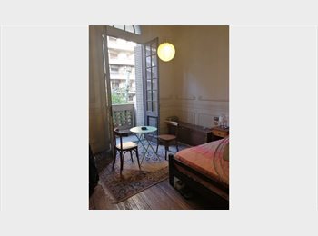 Roomgo AR - Gran habitación con balcón privado y cama doble, Capital Federal - AR$ 430.000 pm