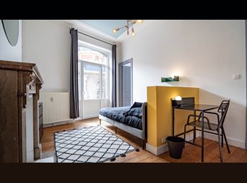 Appartager BE - Hennin Chambre 3, Ixelles-Elsene - 1.070 € pm