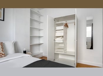 Appartager BE - Chambre meublée dans un appartement lumineux de 130 m² à Ixelles, Belgique pour 530 € tout compris, Ixelles-Elsene - 530 € pm