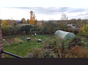 Appartager BE - Chambre dans une colocation à Nivelles (proximité gare, libre 1 déc., non fumeur) avec grand jardin , Nivelles - 530 € pm