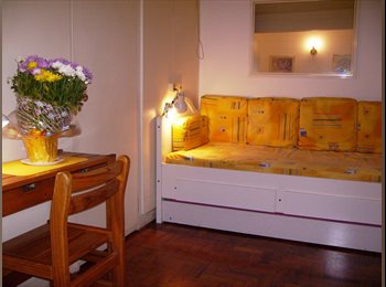 Roomgo BR - Qto. Mobiliado : Higienópolis/Consolação, Santa Cecilia - R$ 1.500 Por mês