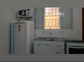 Roomgo BR - Kitnet  Ampla,  Mobiliada, Individual, Butantã/USP, Butantã - R$ 1.100 Por mês