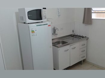 Roomgo BR - Kitnet  Mobiliada, Individual, Butantã/USP, Butantã - R$ 900 Por mês