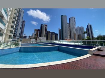 Roomgo BR - quarto de solteiro disponível na melhor localização de João Pessoa, João Pessoa - R$ 1.000 Por mês