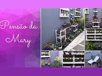 Roomgo BR - Republica-Pensionato-Pensão-Hostel-Quartos para alugar mobiliados Masculino com tudo incluido ~~~~~~, Perdizes - R$ 500 Por mês