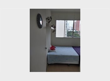 Roomgo BR - Quarto individual Apto em Pinheiros mobiliado (somente mulheres), Pinheiros - R$ 1.590 Por mês