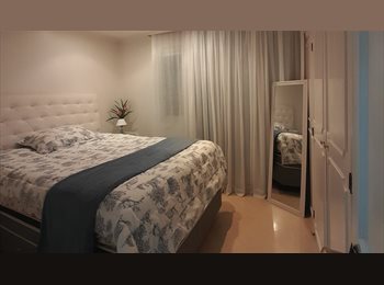 Roomgo BR - CAMA DE CASAL - AMBIENTE FAMILIAR, Saúde - R$ 2.000 Por mês