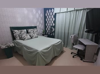 Roomgo BR - CAMA DE CASAL - AMBIENTE FAMILIAR, Saúde - R$ 2.500 Por mês