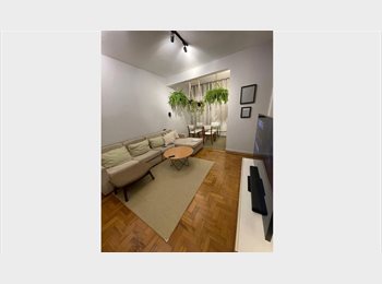 Roomgo BR - Quarto Mobiliado dentro de Apartamento 100% mobiliado, Consolação - R$ 1.800 Por mês