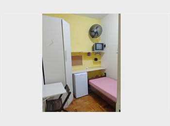 Roomgo BR - QUARTO INDIVIDUAL SÓ MOÇA BARRA FUNDA, Santa Cecilia - R$ 1.300 Por mês