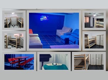 Roomgo BR - MORADIA COMPLETA PARA RAPAZES, QUARTOS COMPARTILHADO. CASA SEGURA, São Caetano do Sul - R$ 451 Por mês