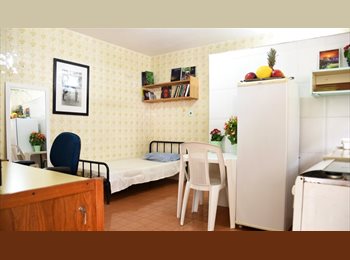 Roomgo BR - Kitnet grande mobiiada  Jd Bonfiglioli, Morumbi - R$ 1.250 Por mês