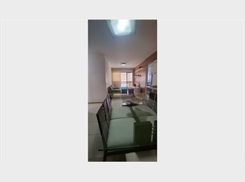 Roomgo BR - Apartamento inteiro junto metro  2 quartos suite varanda, Catete - R$ 5.000 Por mês