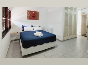 Roomgo BR - Espaço IN 1 Suite Brooklin mobiliado, Campo Belo - R$ 2.700 Por mês