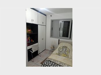 Roomgo BR - Ap mobiliado.Divido ap.Qq orientação sexual., Santo Amaro - R$ 1.600 Por mês