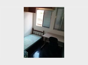 Roomgo BR - Alugo quarto individual mobiliado txs inclusas sem fiador próx faculdade FEI em São Bernardo, São Bernardo do Campo - R$ 800 Por mês