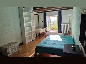 Roomgo CH - Belle chambre meublée, salle de bain privative, jardin, vue, Morges - 1 200 CHF / Mois