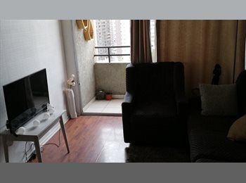 CompartoDepto CL - Céntrico y Tranquilo Apartamento en Santa Lucía, Santiago Centro - CH$220.000 por mes