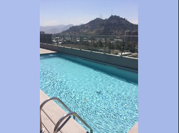 CompartoDepto CL - Departamento completo privado excelente ubicación, Barrio Bellas Artes, Santiago Centro - CH$470.000 por mes