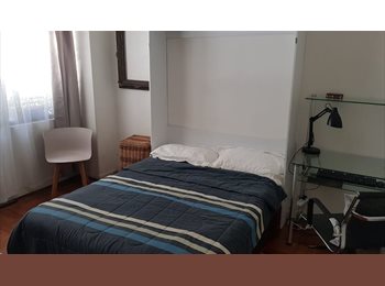 CompartoDepto CL - Pieza grande, céntrica amoblada y muy cómoda., Santiago Centro - CH$270.000 por mes