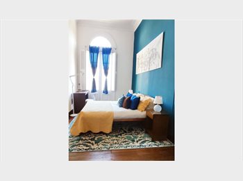 CompartoDepto CL - Tu refugio con estilo en Valpo: Habitación luminosa y llena de buena onda en Casa ARTE2, Valparaíso - CH$270.000 por mes