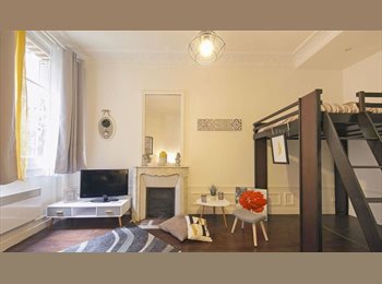 CompartoDepto CL - Apartamento tipo loft en entrepiso a 5 minutos del metro Los Leones, Providencia - CH$250.000 por mes