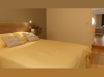 CompartoDepto CL - Estudio tipo loft a 15 minutos del metro dominicano a pie _ Las Condes, Vitacura - CH$250.000 por mes