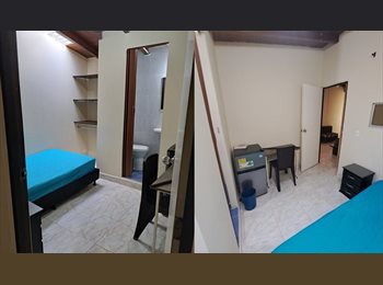 CompartoApto CO - Arriendo una habitación  con baño privado, Barrio Laureles, Medellín - COP$ 730.000 por mes