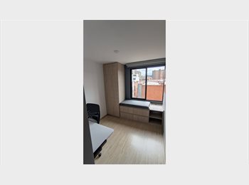CompartoApto CO - Habitación amplia e iluminada en Apto Nuevo, Bogotá - COP$ 900.000 por mes
