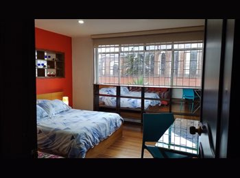 CompartoApto CO - Chapinero central .Arriendo alcoba amueblada, Bogotá - COP$ 800.000 por mes