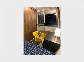 CompartoApto CO - Habitación Amoblada a una cuadra del metro, Servicios Incluidos, Unidad Residencial, Bello - COP$ 750.000 por mes