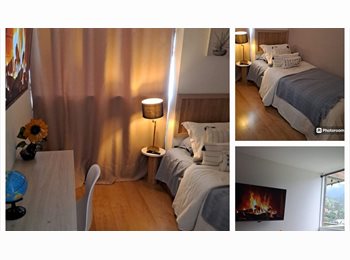 CompartoApto CO - HABITACION AMOBLADA CON  BAÑO PRIVADO-INTERNET FIBRA OPTICA-ENVIGADO- CAMINO VERDE, Envigado - COP$ 1.390.000 por mes