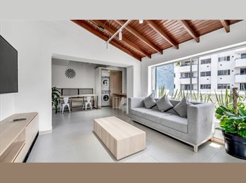 CompartoApto CO - Penthouse Amoblado-Laureles Estadio, Medellín - COP$ 6.400.000 por mes