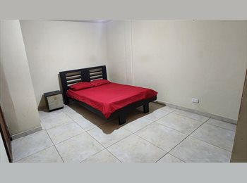 CompartoApto CO - Alquilo habitación amoblada, amplia, con closet, iluminada, cerca a la estación  de megacable Parque, Pereira - COP$ 450.000 por mes
