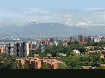 CompartoApto CO - Habitacion amoblada en apartamento a 5 min de San Lucas, Envigado - COP$ 1.500.000 por mes