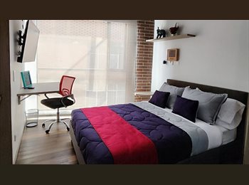 CompartoApto CO - Apartaestudio Loft Amoblado Galerias Bogotá, Bogotá - COP$ 1.900.000 por mes