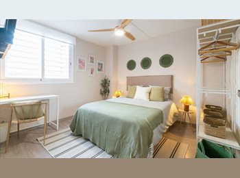 Roomgo ES - CORK: SUPER COSY ROOM WITH AC, Les Corts - 990 € por mes