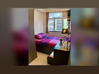 Roomgo HK - Double bedroom, less than 5mins walking distance to Causeway Bay Station, Wan Chai - HKD7,200 pcm