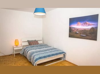 Appartager LU - Furnished double (D) with balcony – modern flat | Kirchberg, Luxembourg - 925 € / Mois