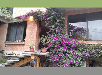 Roomgo MX - RENTO RECAMARA INDIVIDUAL AMUEBLADA, POR SIX FLAGS, Tlalpan - MX$4,500 por mes