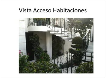 Roomgo MX - Renta Habitaciónes Independientes en LA HERRADURA, Miguel Hidalgo - MX$10,500 por mes