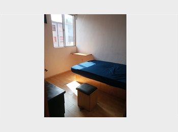 Roomgo MX - Rento recamara amueblada en departamento compartido, Azcapotzalco - MX$3,500 por mes