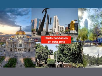 Roomgo MX - Room downtown / cuarto centrico / Chambre près du Centro, México - D.F. - MX$8,000 por mes