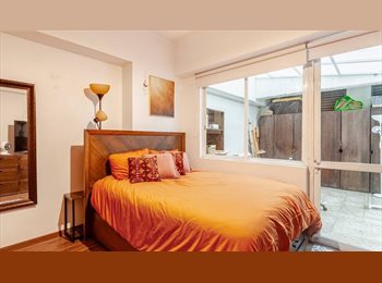 Roomgo MX - Recámara en Condesa con servicios incluidos, Cuauhtémoc - MX$17,000 por mes