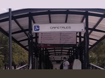 Roomgo MX - HABITACIÓN INDIVIDUAL ZONA SUR CDMX COYOACAN CULHUACAN, Coyoacán - MX$3,975 por mes