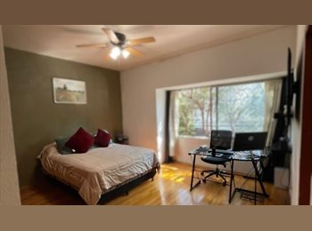 Roomgo MX - Habitación privada con baño propio, Coyoacán - MX$7,750 por mes