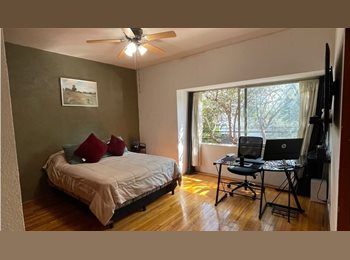 Roomgo MX - Habitación con baño propio y estacionamiento, Coyoacán - MX$7,750 por mes