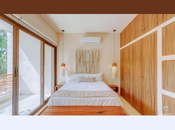 Roomgo MX - RENTO 2 HERMOSAS HABITACIONES EN PRACTICO  DEPARTAMENTO en SELVA NORTE  Tulum PUEDE SER  POR RECAMAR, México - MX$9,600 por mes