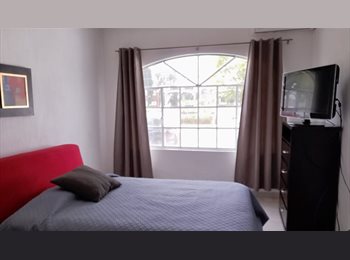 Roomgo MX - Agradable habitación con aire acondicionado y baño exclusivo, Zapopan - MX$7,000 por mes